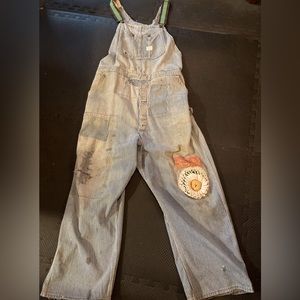 Vintage 1950’s Flint Sanforized overalls.